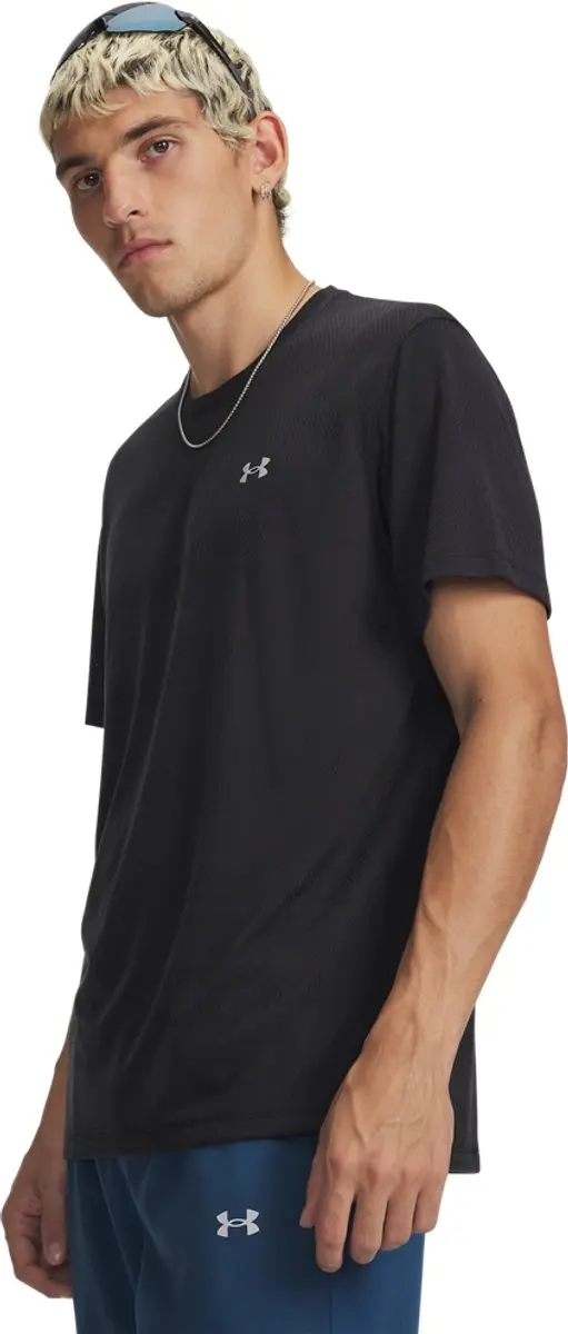 Under Armour UA Velociti SS-BLK Heren Sportshirt