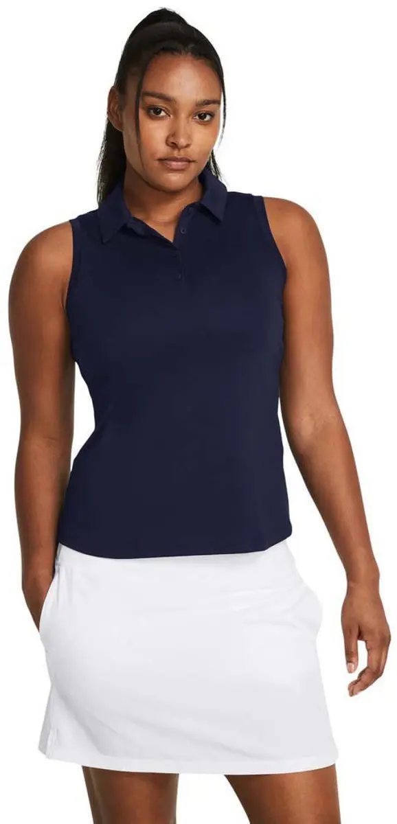Under Armour Golf Playoff Mouwloos Poloshirt Dames XS
