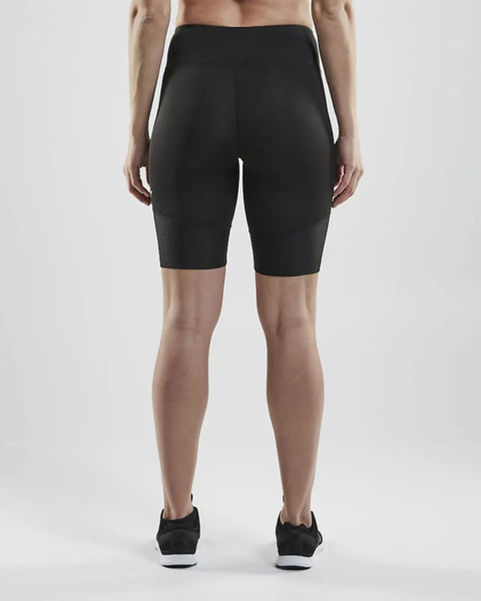 Craft Rush Short Tight Dames - Zwart L