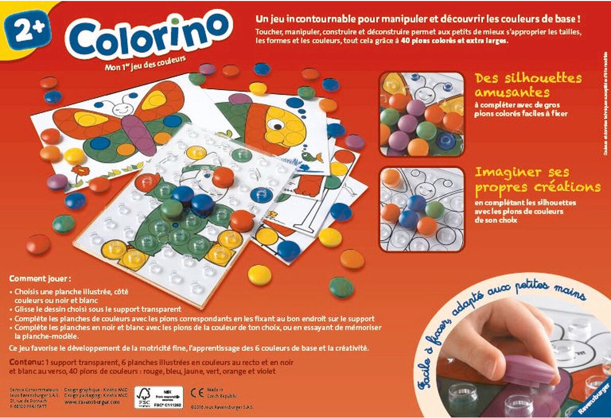 Educatief spel voor kinderen Ravensburger Colorino (FR)