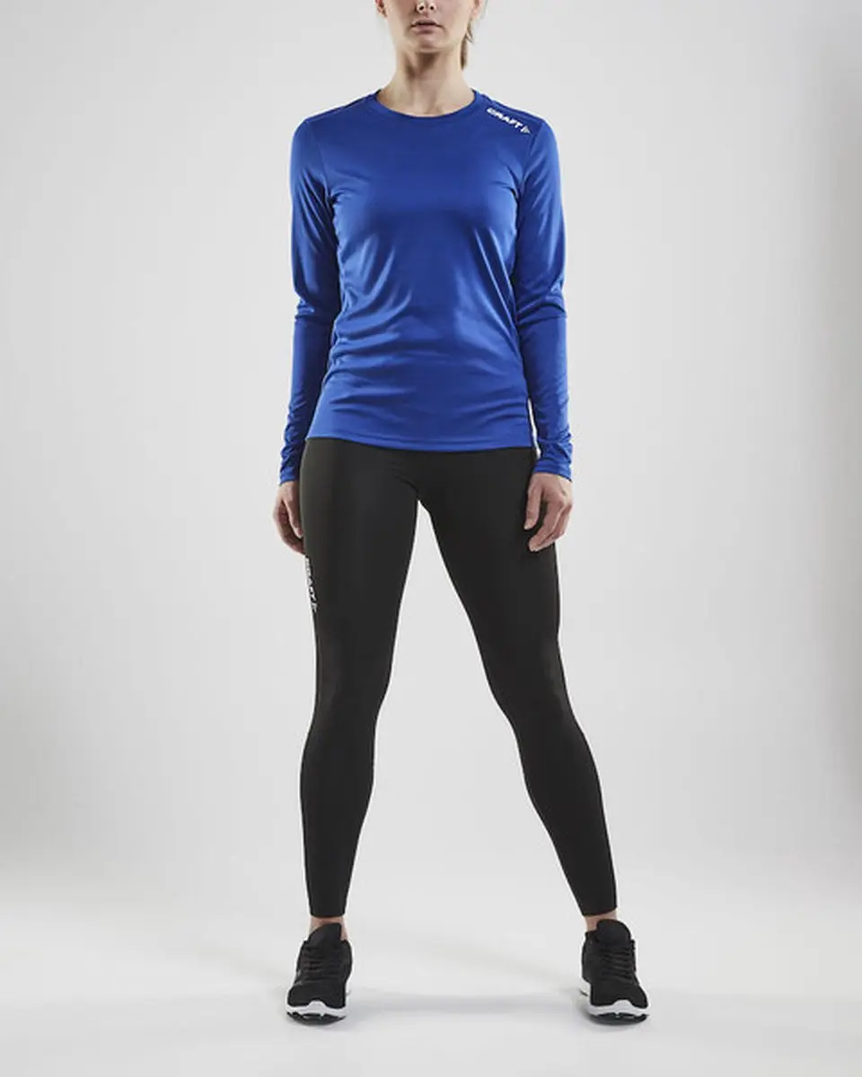 Craft Rush Running Longsleeve Dames - Royal - XL