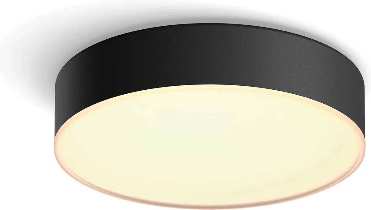 Philips Hue Enrave Plafondlamp 26cm - Zwart
