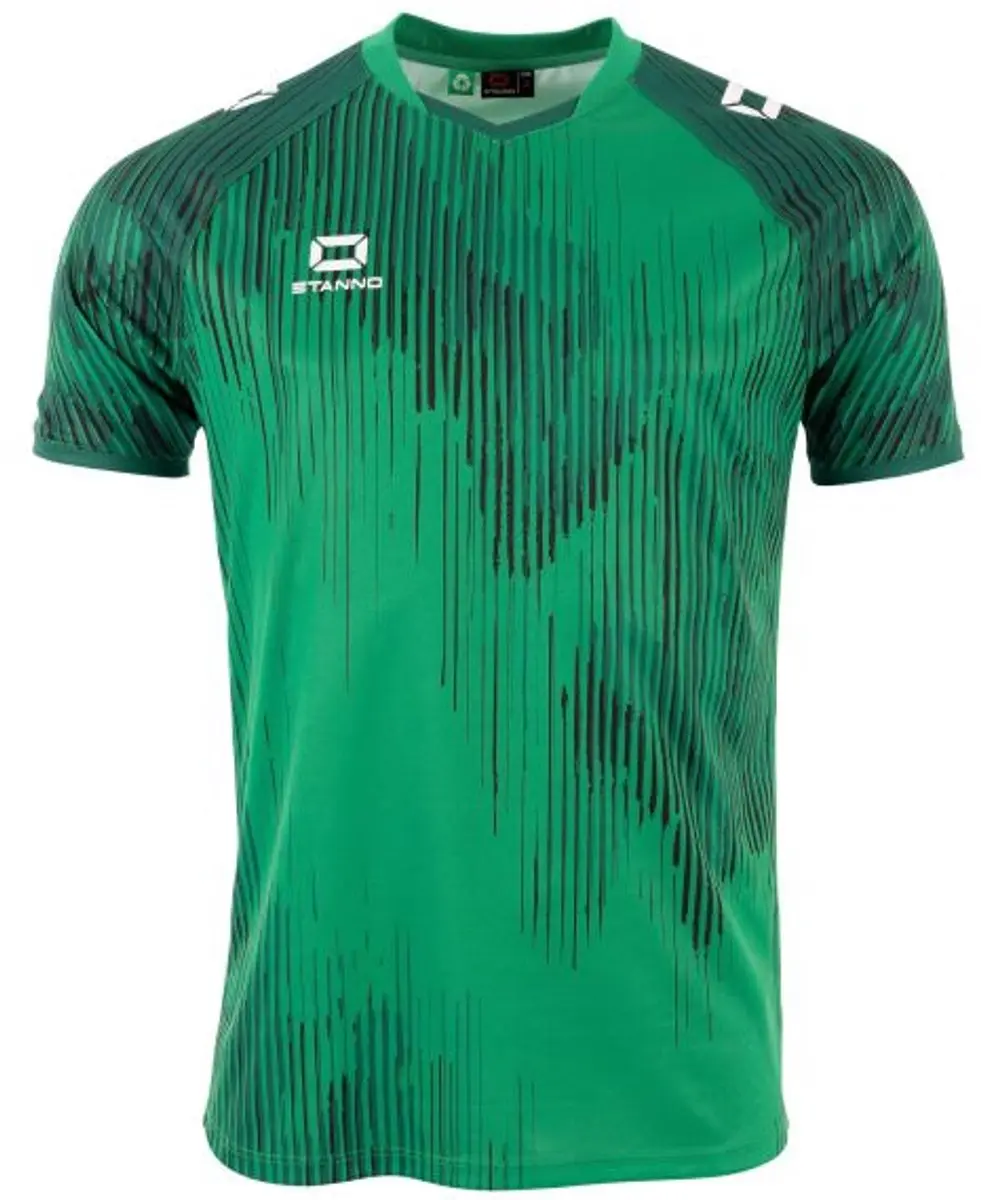 Stanno Hatch Shirt 164 - Groen/Wit