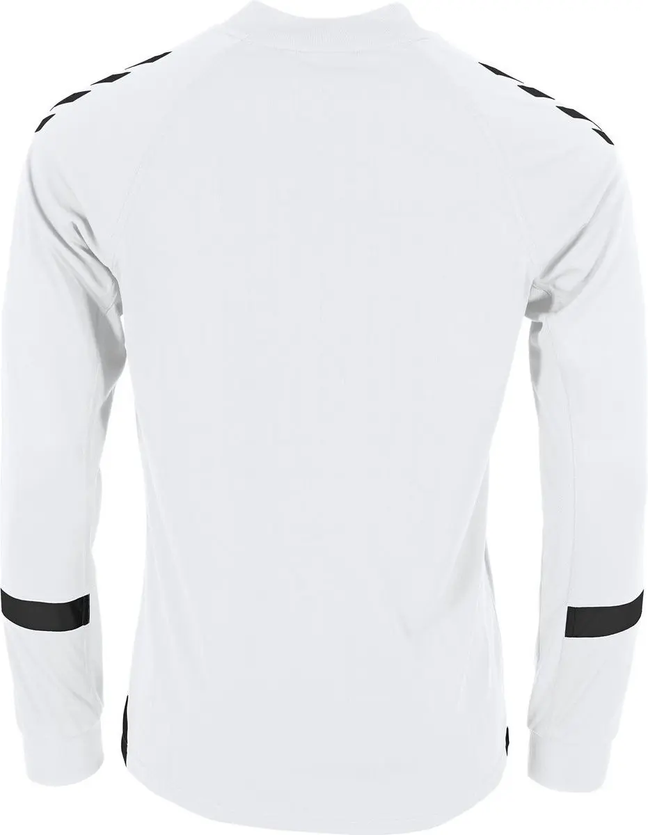 Hummel Fyn Voetbalshirt Lange Mouw Heren - Wit/Zwart XXL