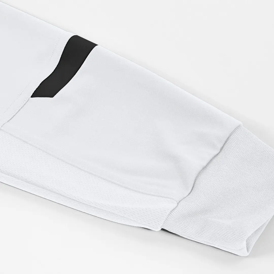 Hummel Fyn Voetbalshirt Lange Mouw Heren - Wit/Zwart XXL