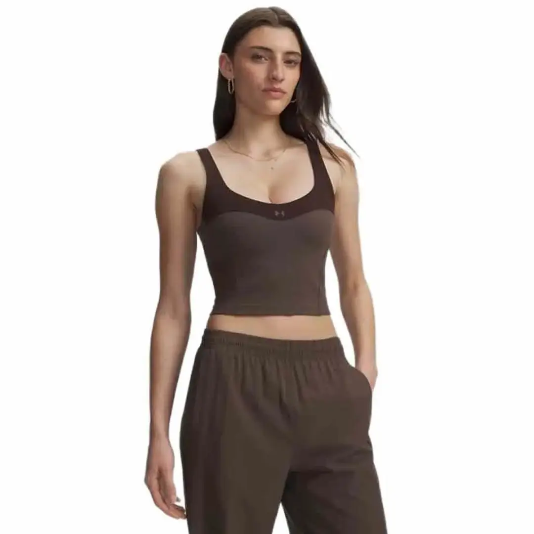 Under Armour Motion Colorblock Mouwloos T-shirt XS