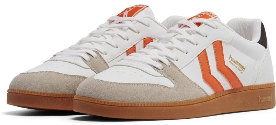 Hummel Sneakers Handball Perfekt SP 226303 - 36 - Wit/Orange