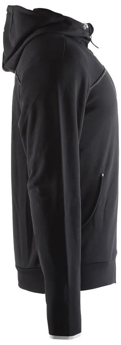 Craft Leisure Full Zip Hood Men - XXL - Zwart