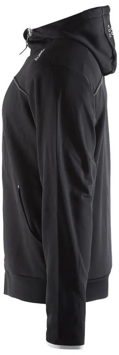 Craft Leisure Full Zip Hood Men - XXL - Zwart