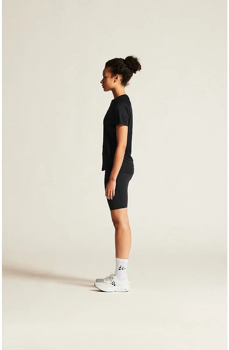Craft Rush 2.0 Shirt Dames - Maat M - Zwart