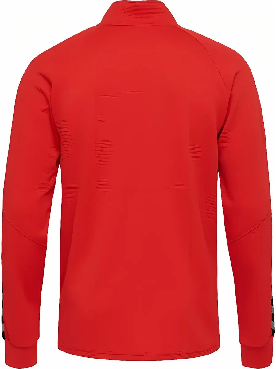 Hummel Hmlauthentic Kids Poly Zip Jacket 205367 - Trainingsjack - 152 - Rood