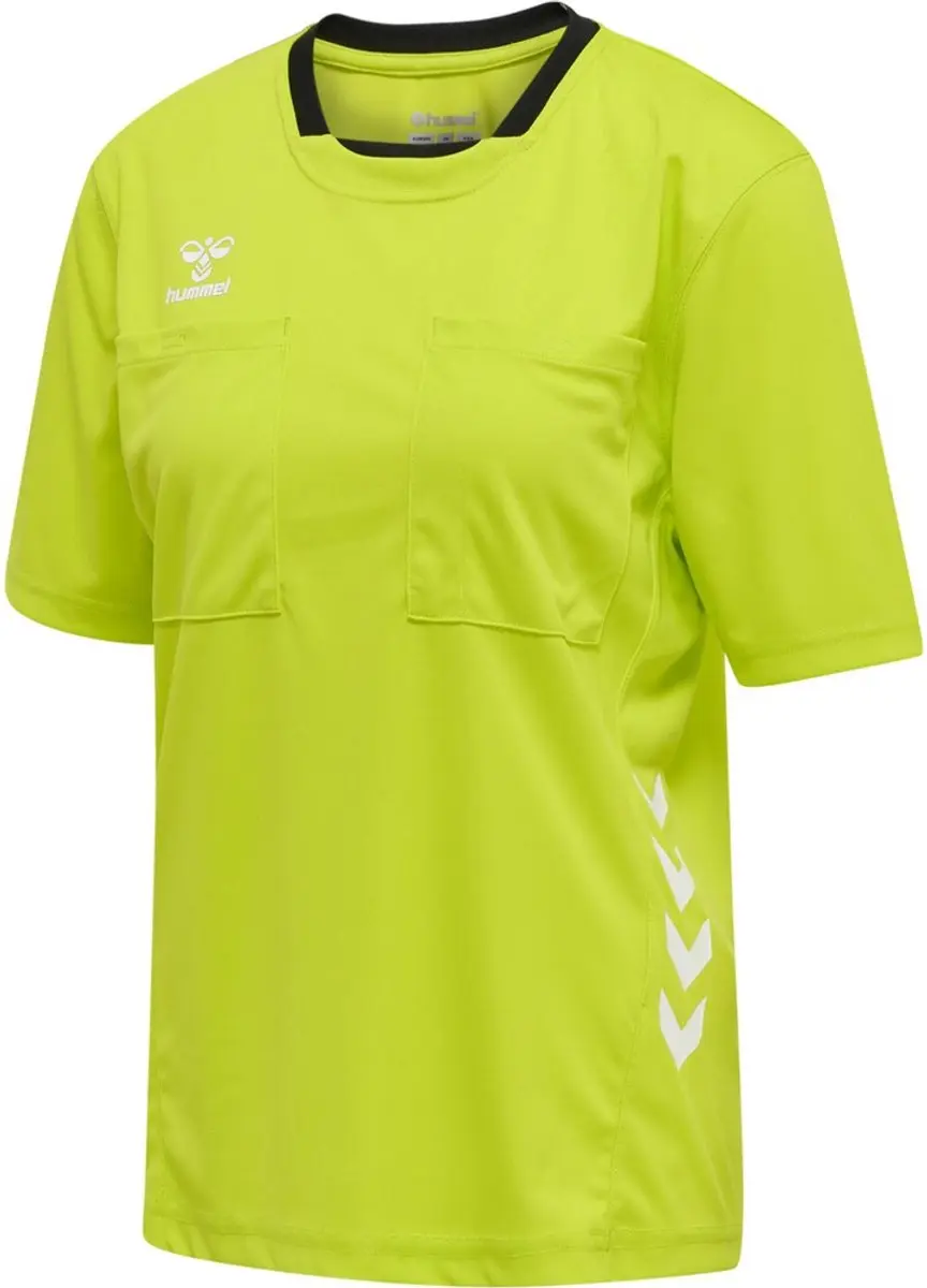 Hummel Referee Chevron SS Jersey Dames - Geel - XXL