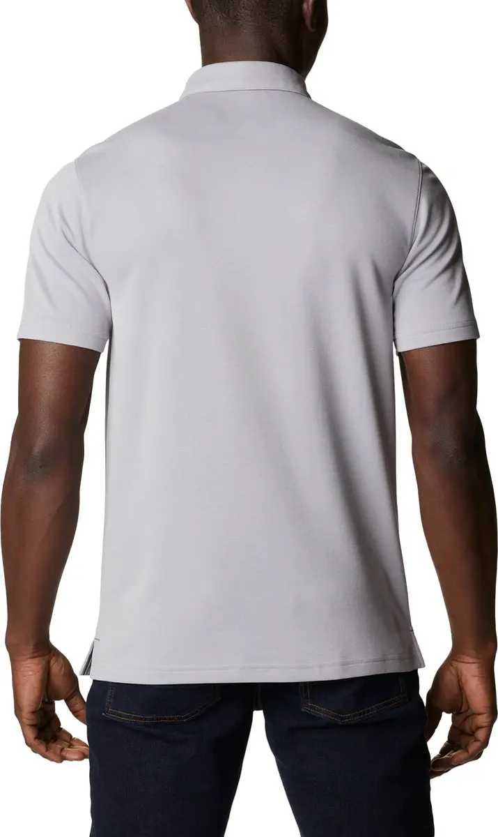 Columbia Nelson Point Polo Heren - M - Grijs