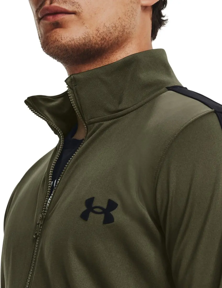 Under Armour UA Rival Knit Trainingspak - Marine OD Groen - L