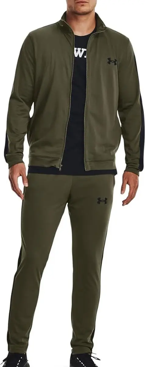 Under Armour UA Rival Knit Trainingspak - Marine OD Groen - L - afbeelding 6 van 6