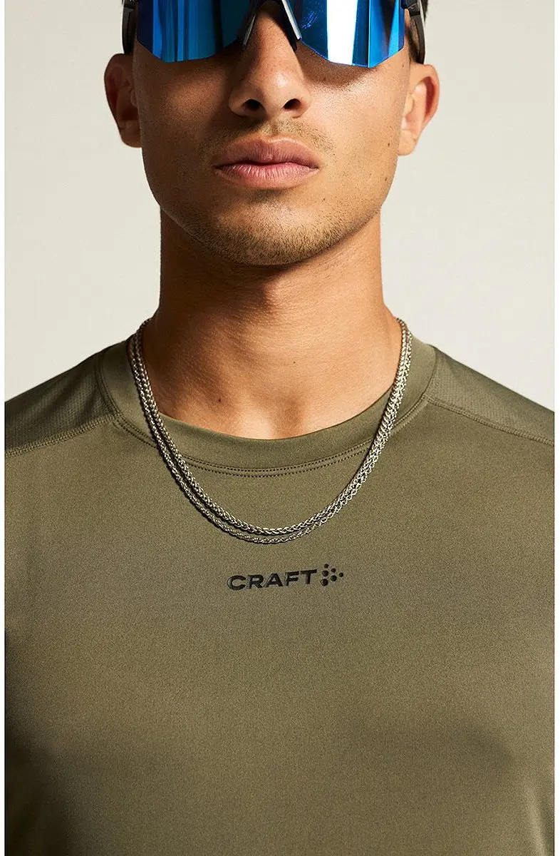 Craft ADV ESSENCE LS TEE 2 Heren T-shirt - XL - Groen - afbeelding 6 van 6
