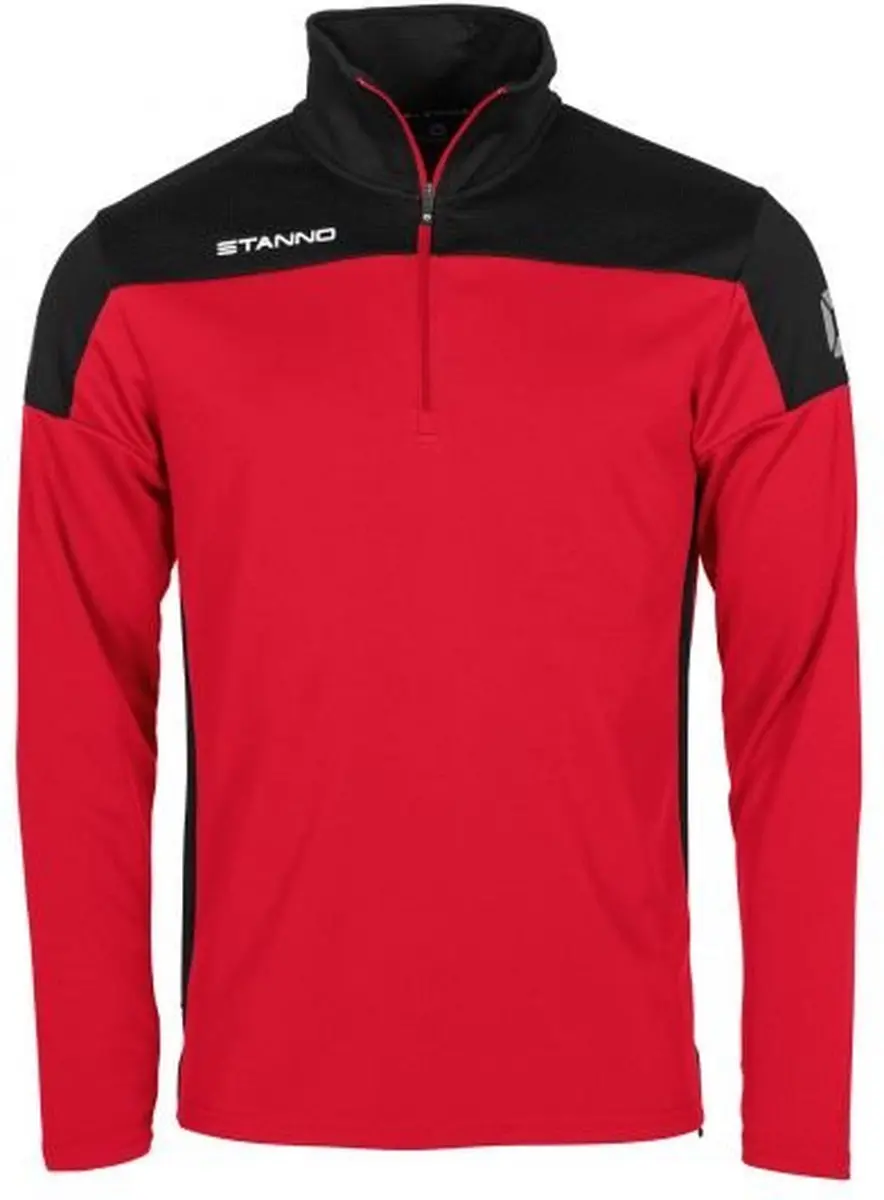 Stanno Pride 1/4 Zip Top - XXL - Rood/Zwart