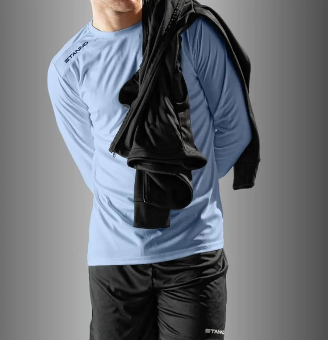 Stanno Field Longsleeve Shirt L - Licht Blauw