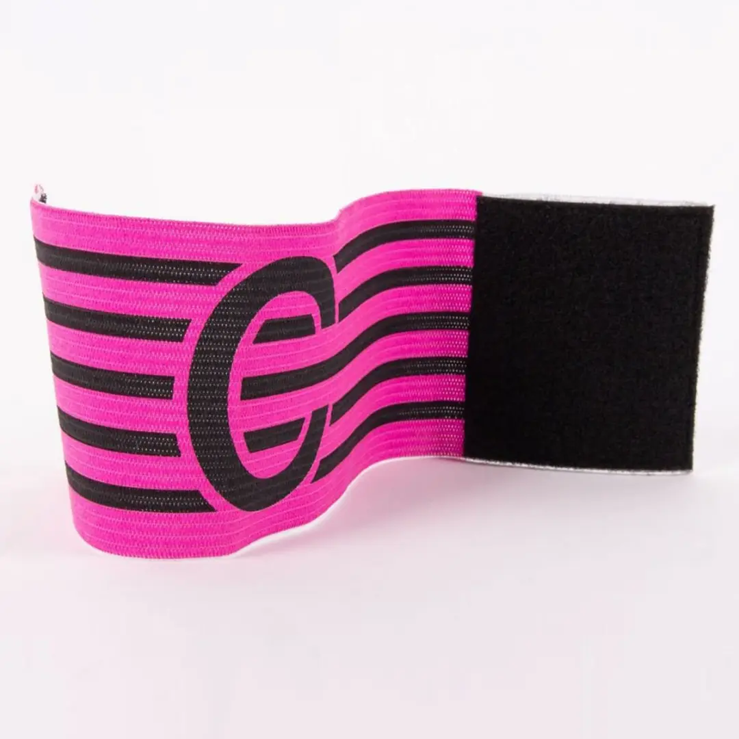 Stanno Aanvoerdersband Junior - Roze/Zwart