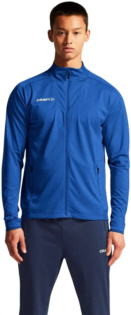 Craft Evolve 2.0 Full Zip Trainingsjas Heren - XL - Blauw