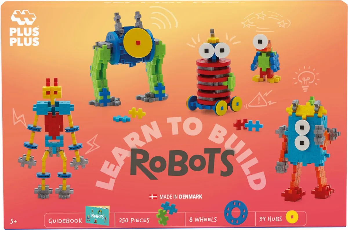 Plus-Plus Learn to Build Robot 275 Stuks - Robots