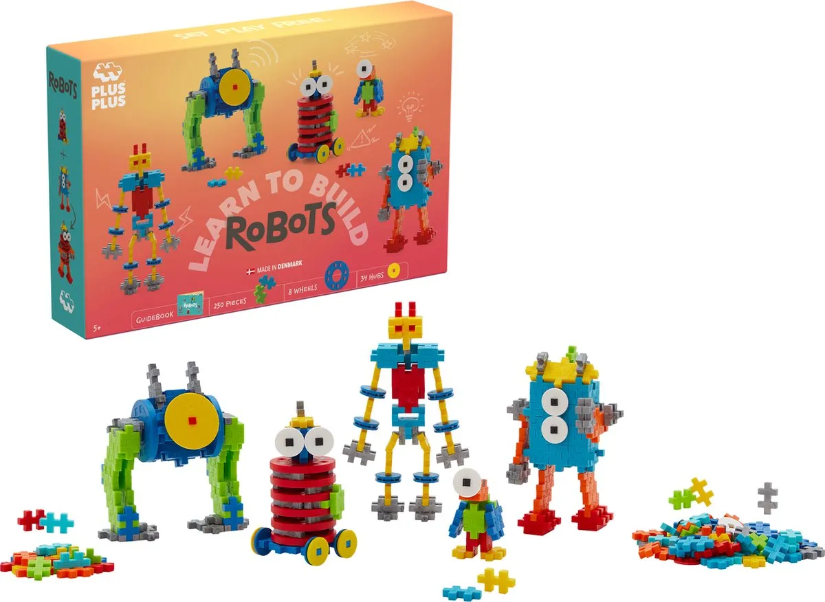 Plus-Plus Learn to Build Robot 275 Stuks - Robots