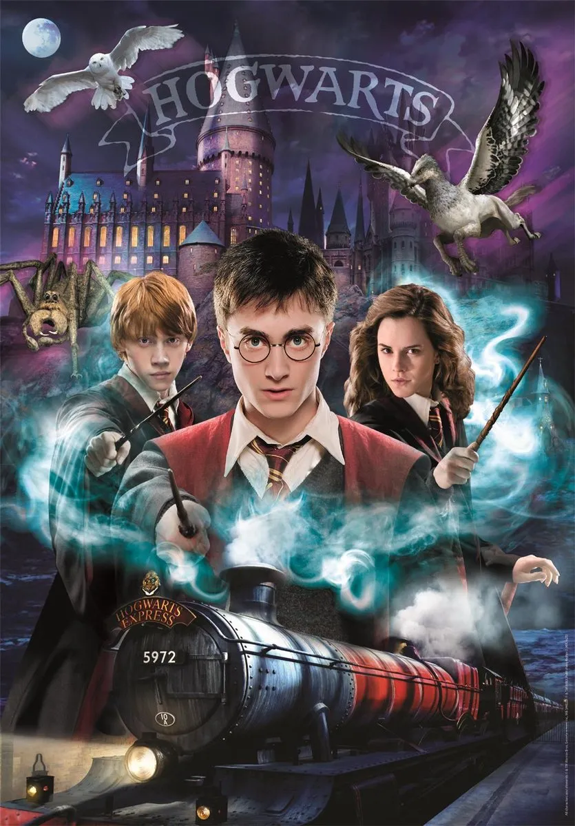 Clementoni Harry Potter Puzzel 1000 Stuks - Multikleur