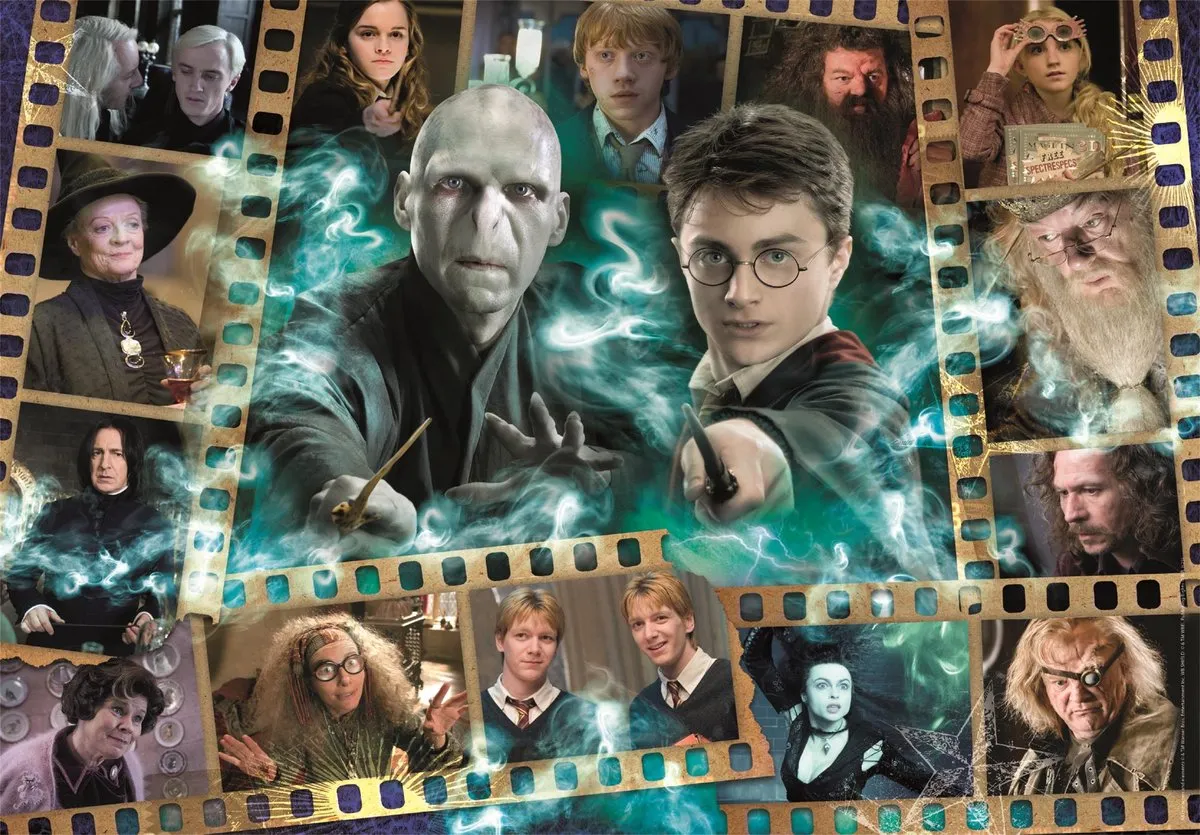 Clementoni Harry Potter Puzzel 1000 Stuks - Multikleur