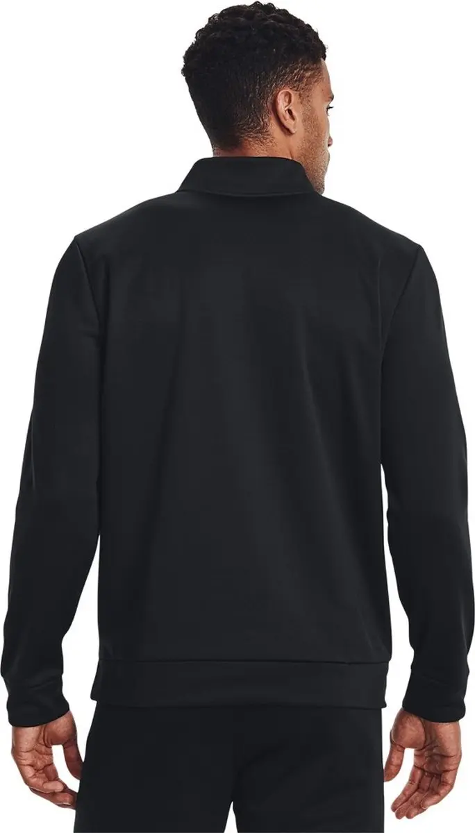 Under Armour Armour Fleece 1/4 Zip - L - Zwart - afbeelding 6 van 6