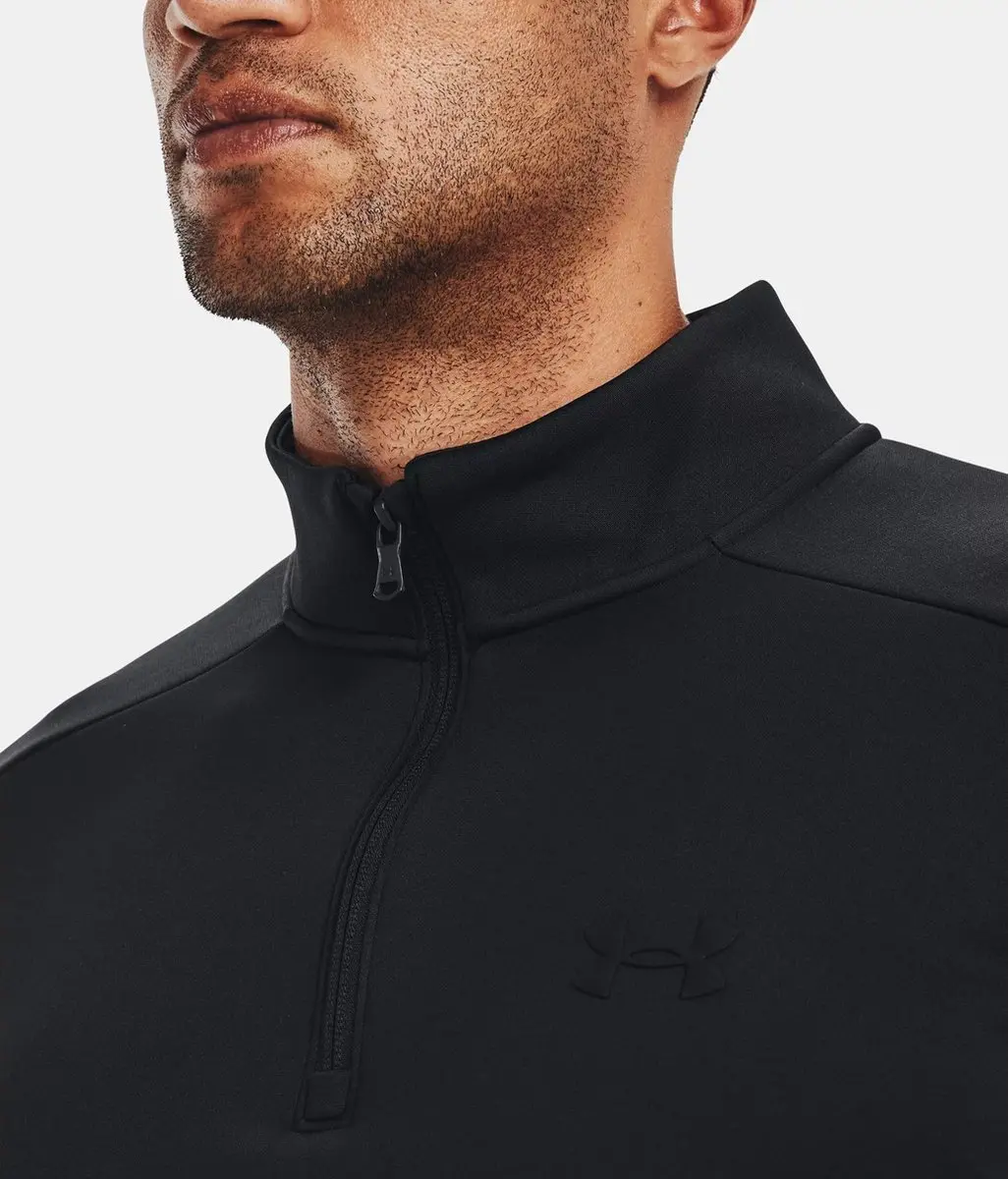Under Armour Armour Fleece 1/4 Zip - L - Zwart