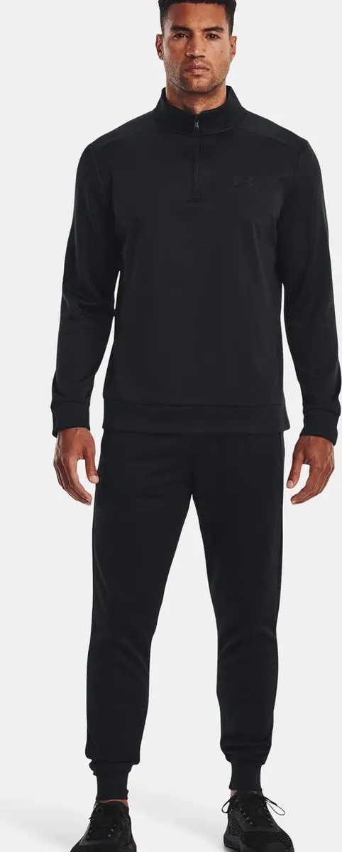 Under Armour Armour Fleece 1/4 Zip - L - Zwart