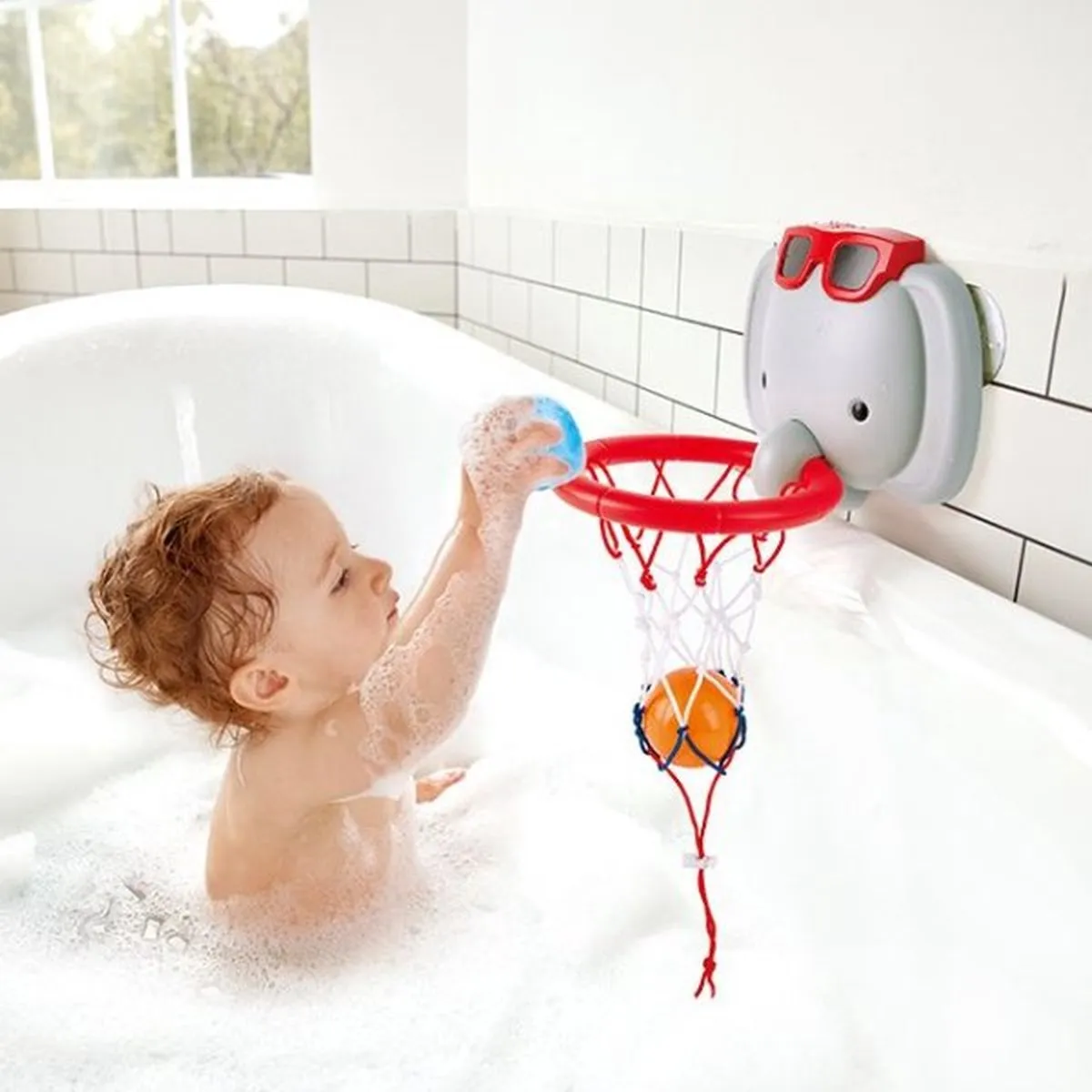 Hape Badtijd Basketbal Olifant E0221 - Veelkleurig