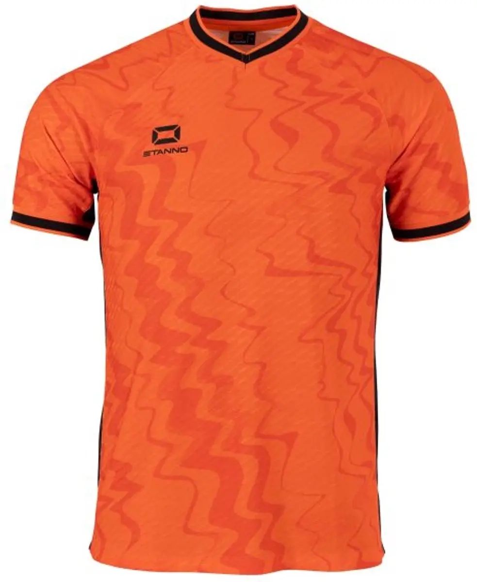 Stanno Wave Shirt - L - Oranje/Zwart