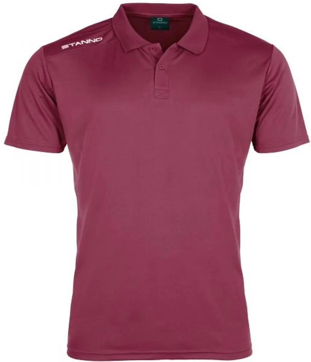 Stanno Field Polo - L - Bordeaux Rood