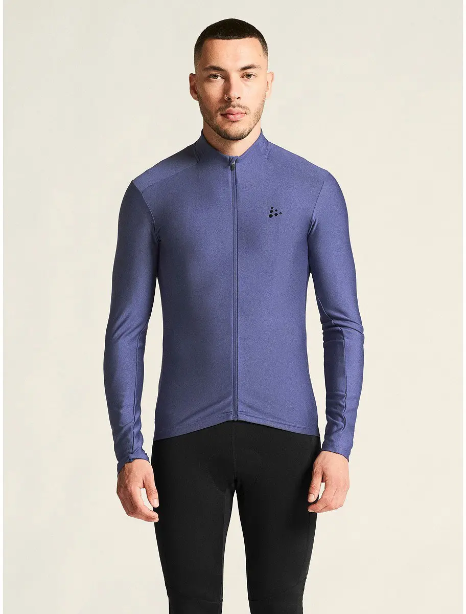 Craft Core Essence Fietsshirt Heren - Lange mouwen - Marine - Maat L