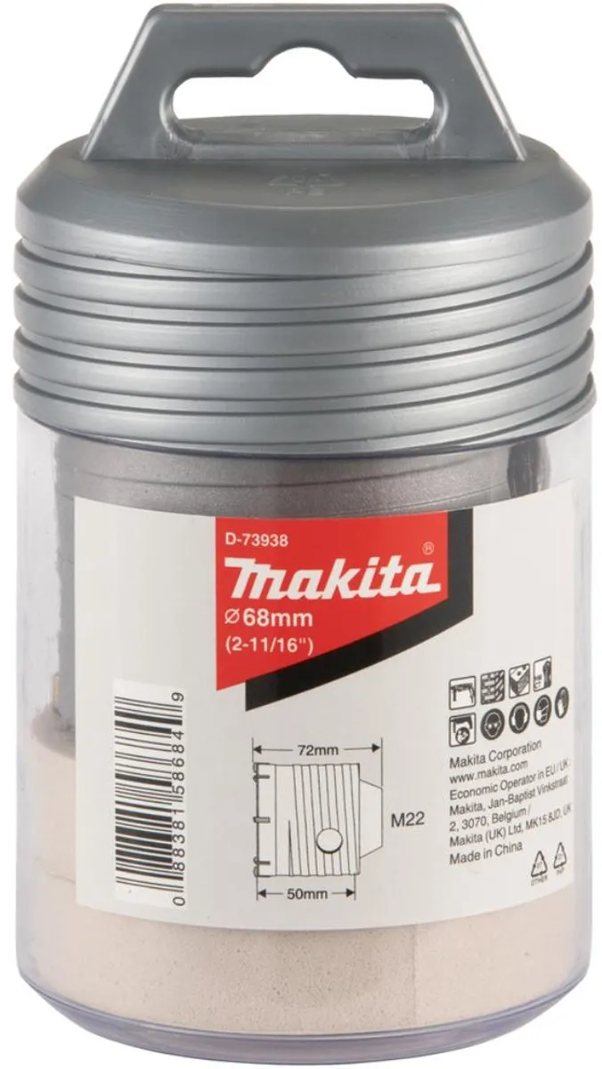 Makita SDS-Plus Boor 68mm - afbeelding 2 van 4