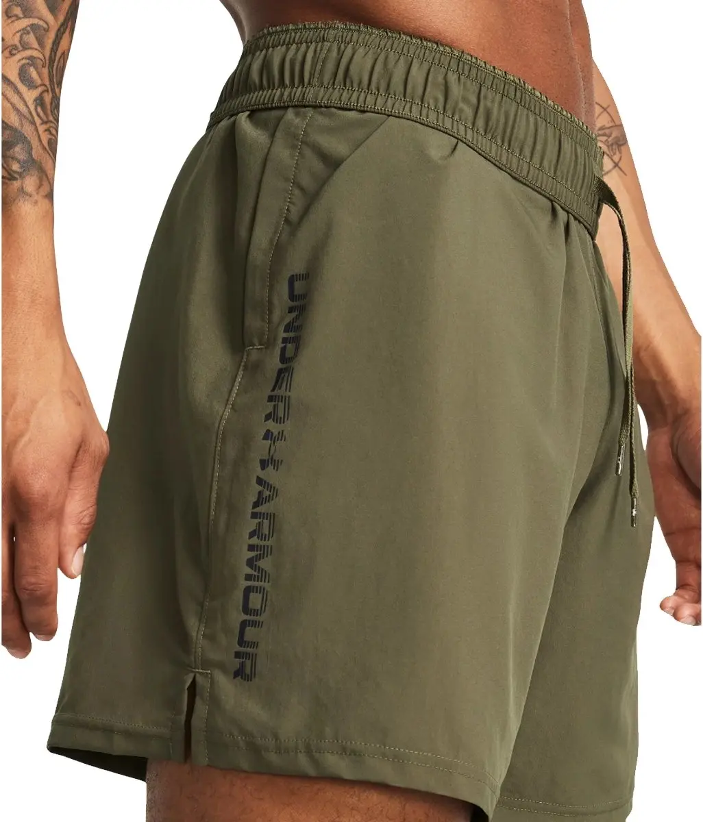 Under Armour Woven Wordmark Short - XL - Groen