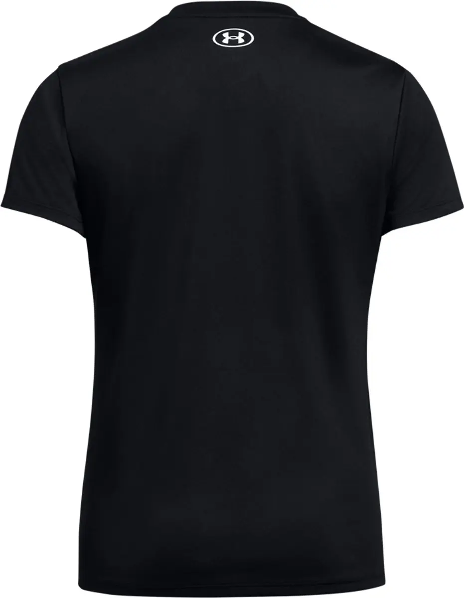 Under Armour Tech SSC Dames Sportshirt XL - Zwart/Wit