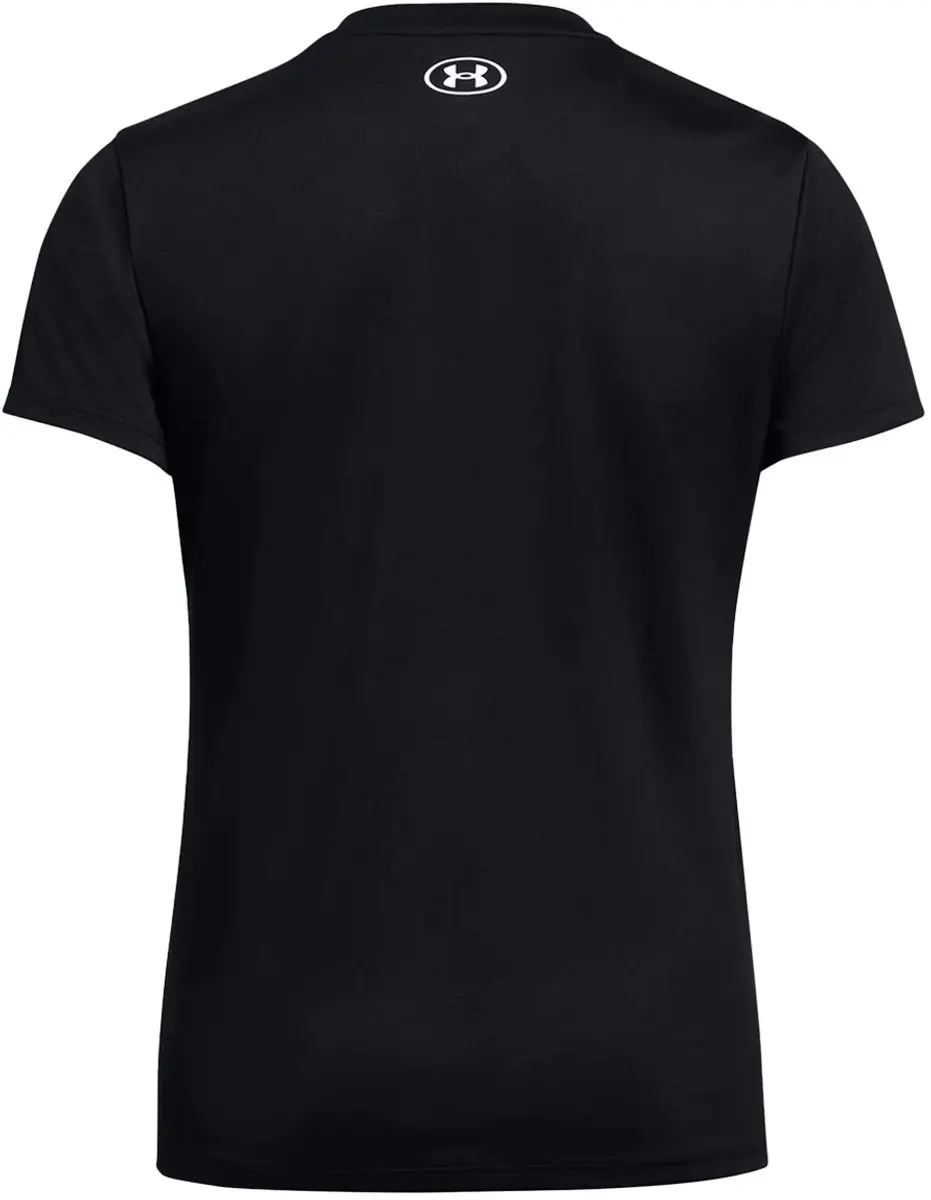 Under Armour Tech SSC Dames Sportshirt XL - Zwart/Wit - afbeelding 6 van 6