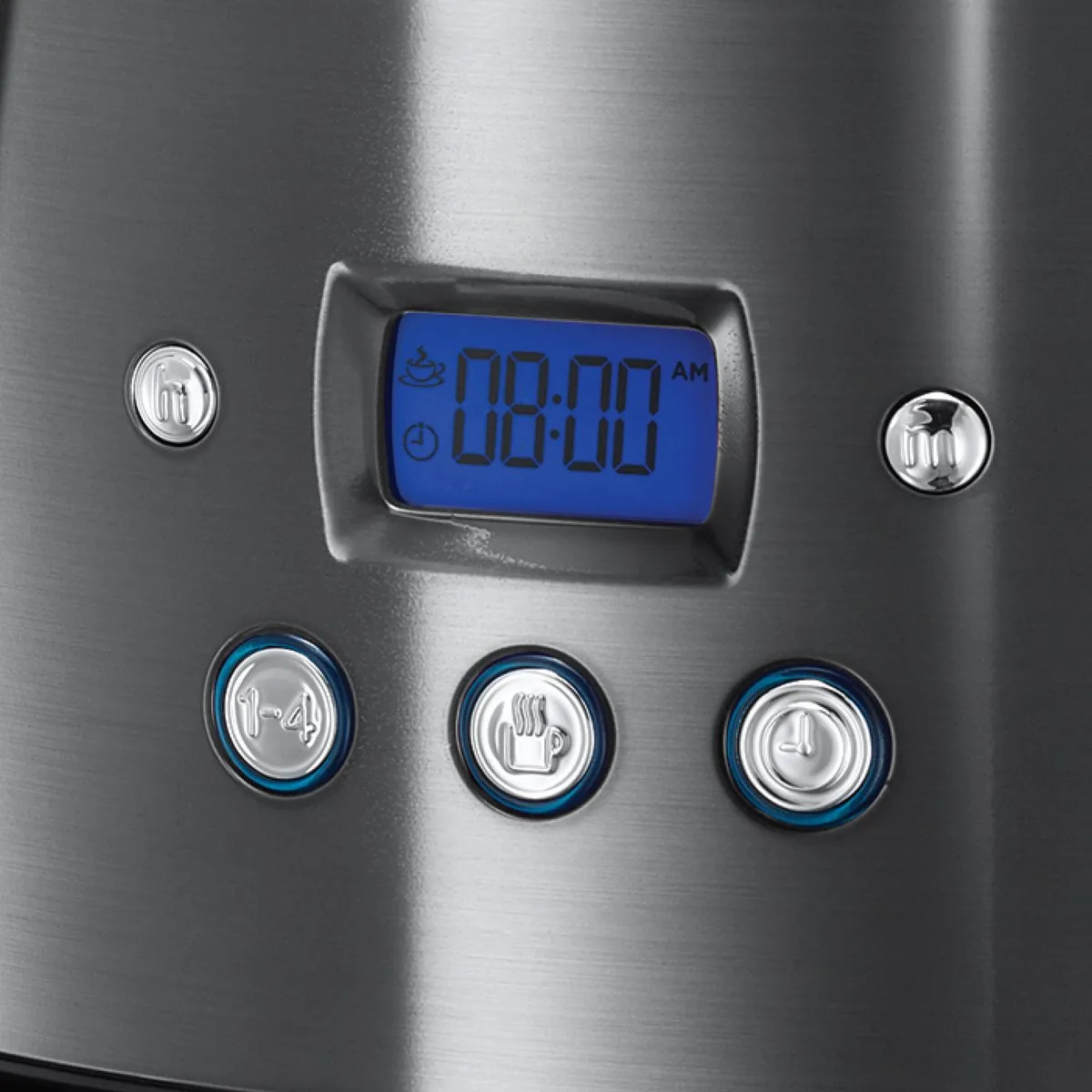Russell Hobbs Luna Moonlight Grey Filterkoffiezetapparaat 12 Kopjes - 1,8L