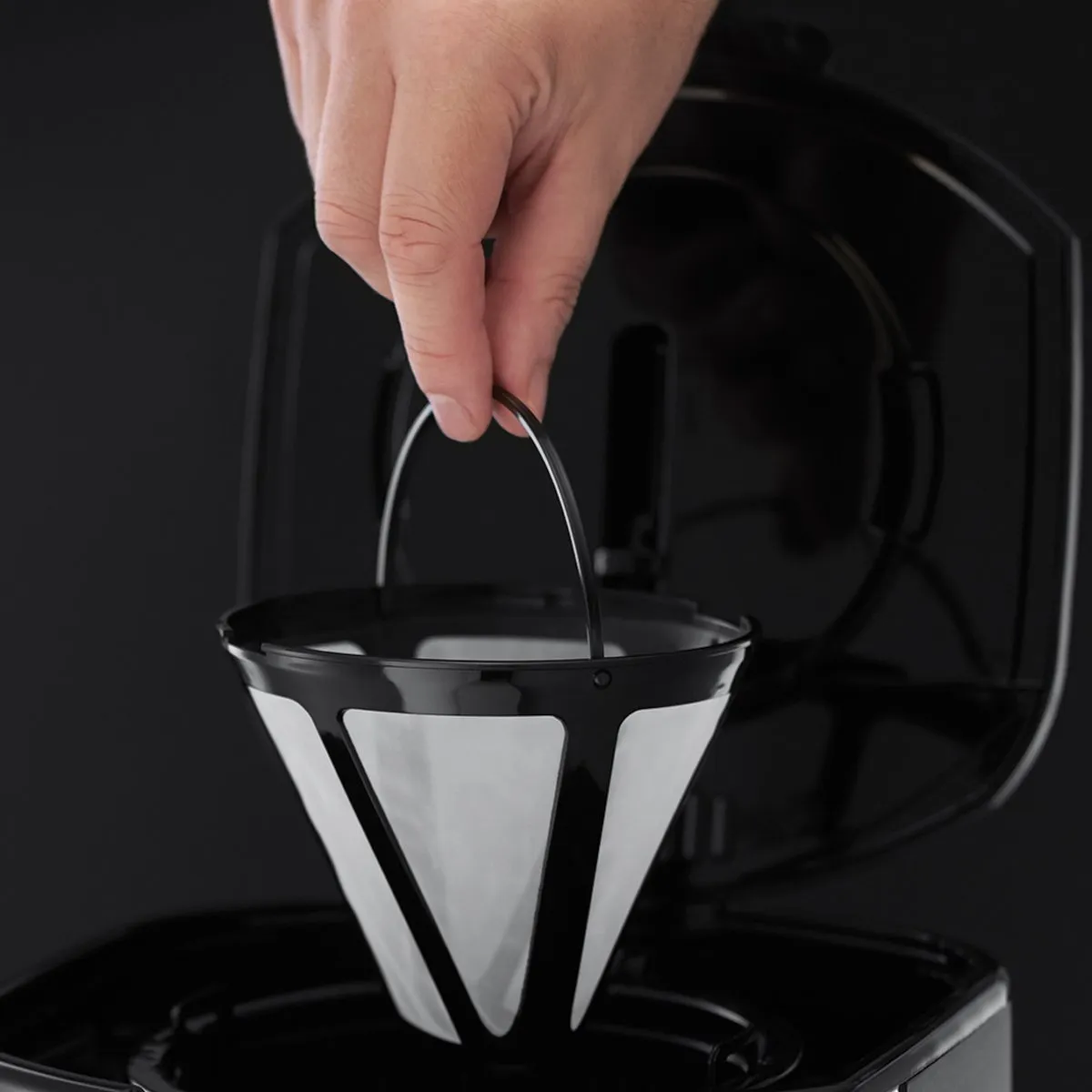 Russell Hobbs Luna Moonlight Grey Filterkoffiezetapparaat 12 Kopjes - 1,8L