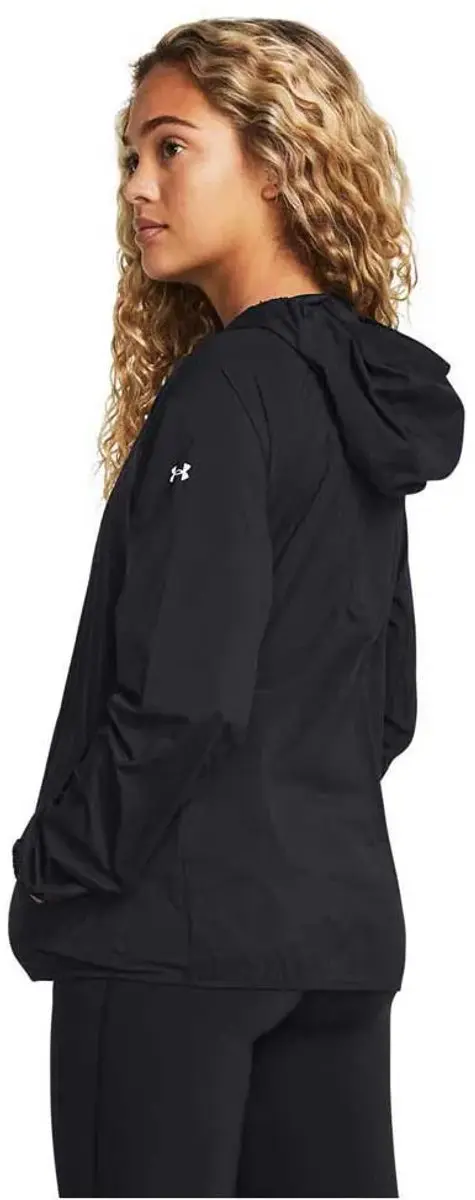 Under Armour Launch Lightweight Softshelljack - Dames XS - Zwart - afbeelding 6 van 6