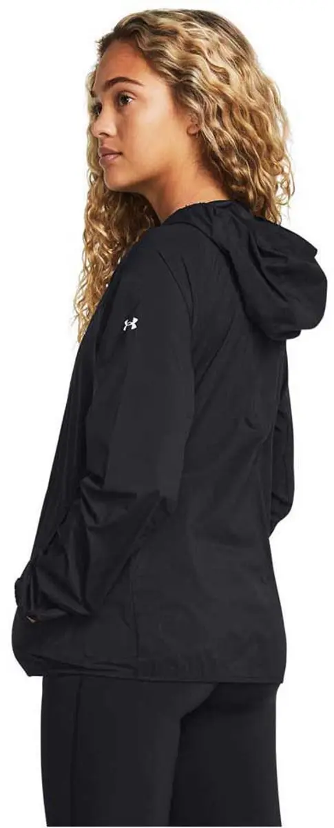 Under Armour Launch Lightweight Softshelljack - Dames XS - Zwart