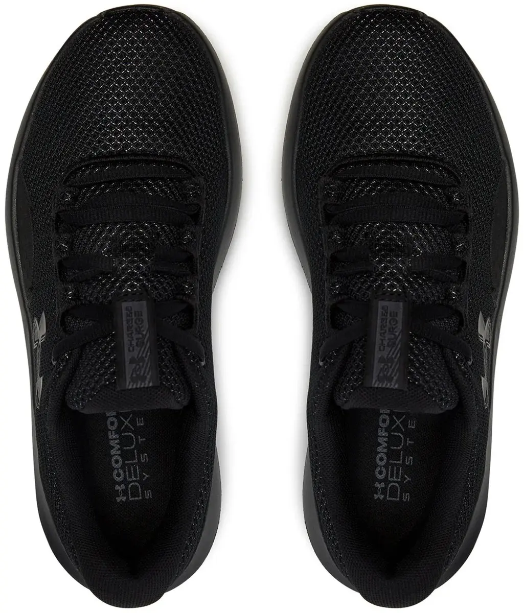 Under Armour UA W Charged Surge 4-BLK Dames Sportschoenen - Zwart