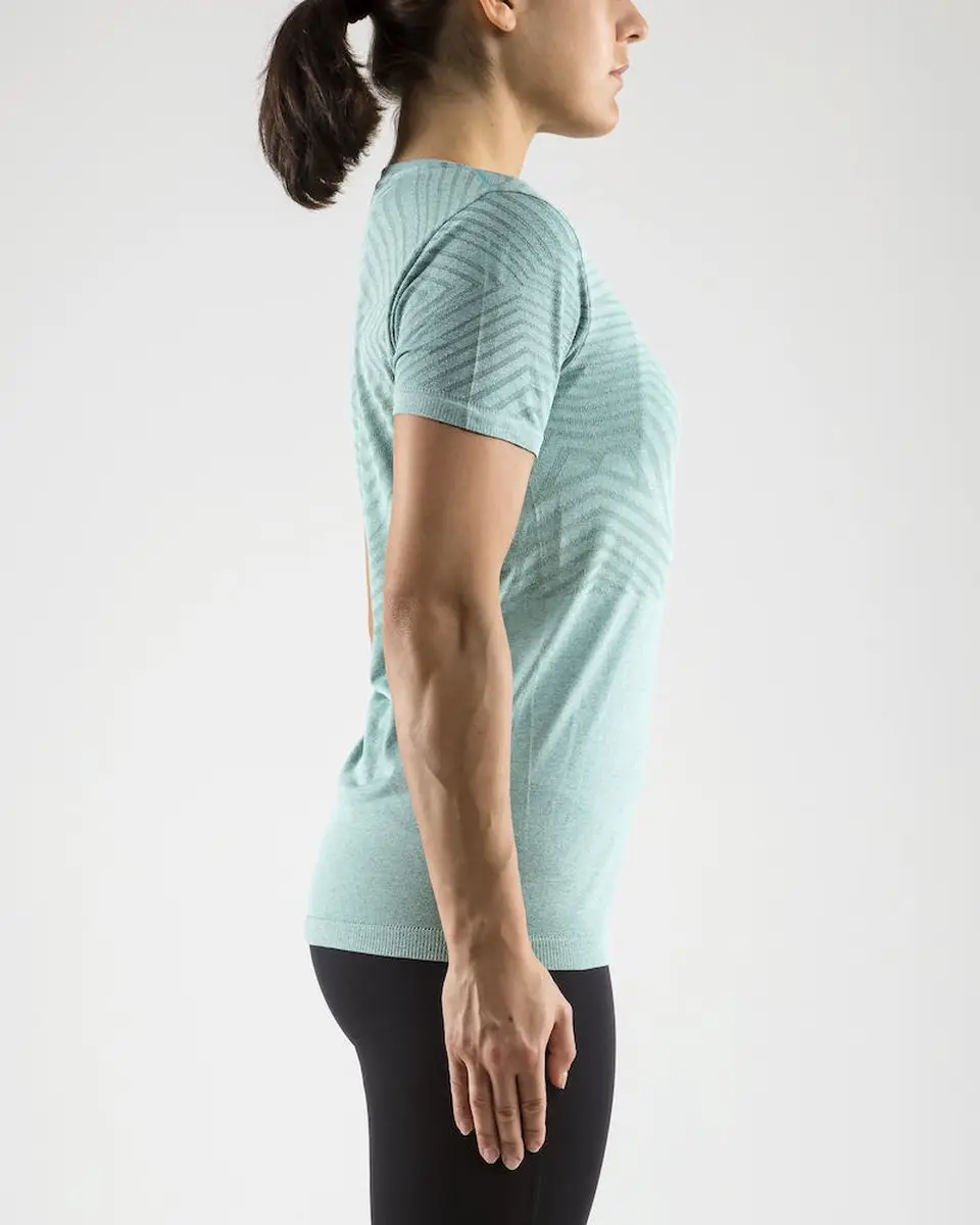 Craft Cool Comfort She RN SS Dames Shirt - M - Blauwgroen - afbeelding 6 van 6