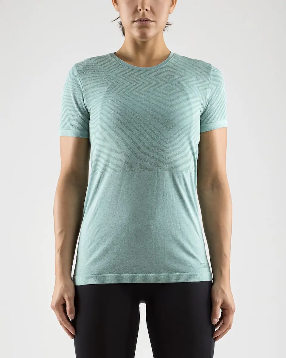 Craft Cool Comfort She RN SS Dames Shirt - M - Blauwgroen
