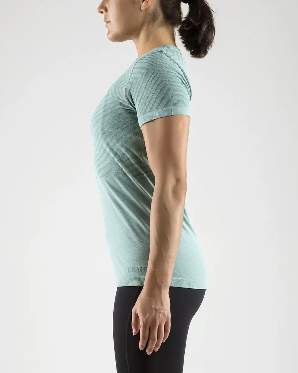 Craft Cool Comfort She RN SS Dames Shirt - M - Blauwgroen