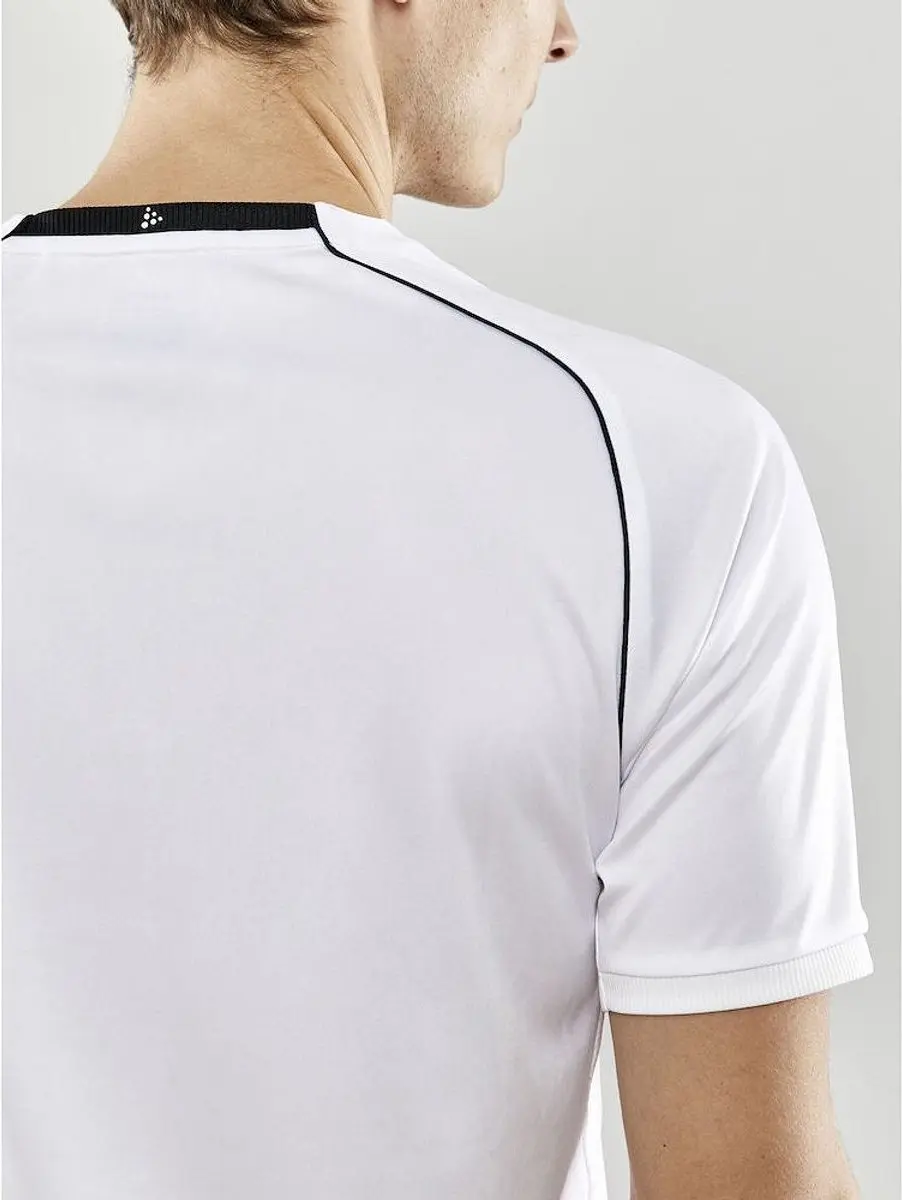 Craft Progress 2.0 Shirt Korte Mouw Heren - S - Wit