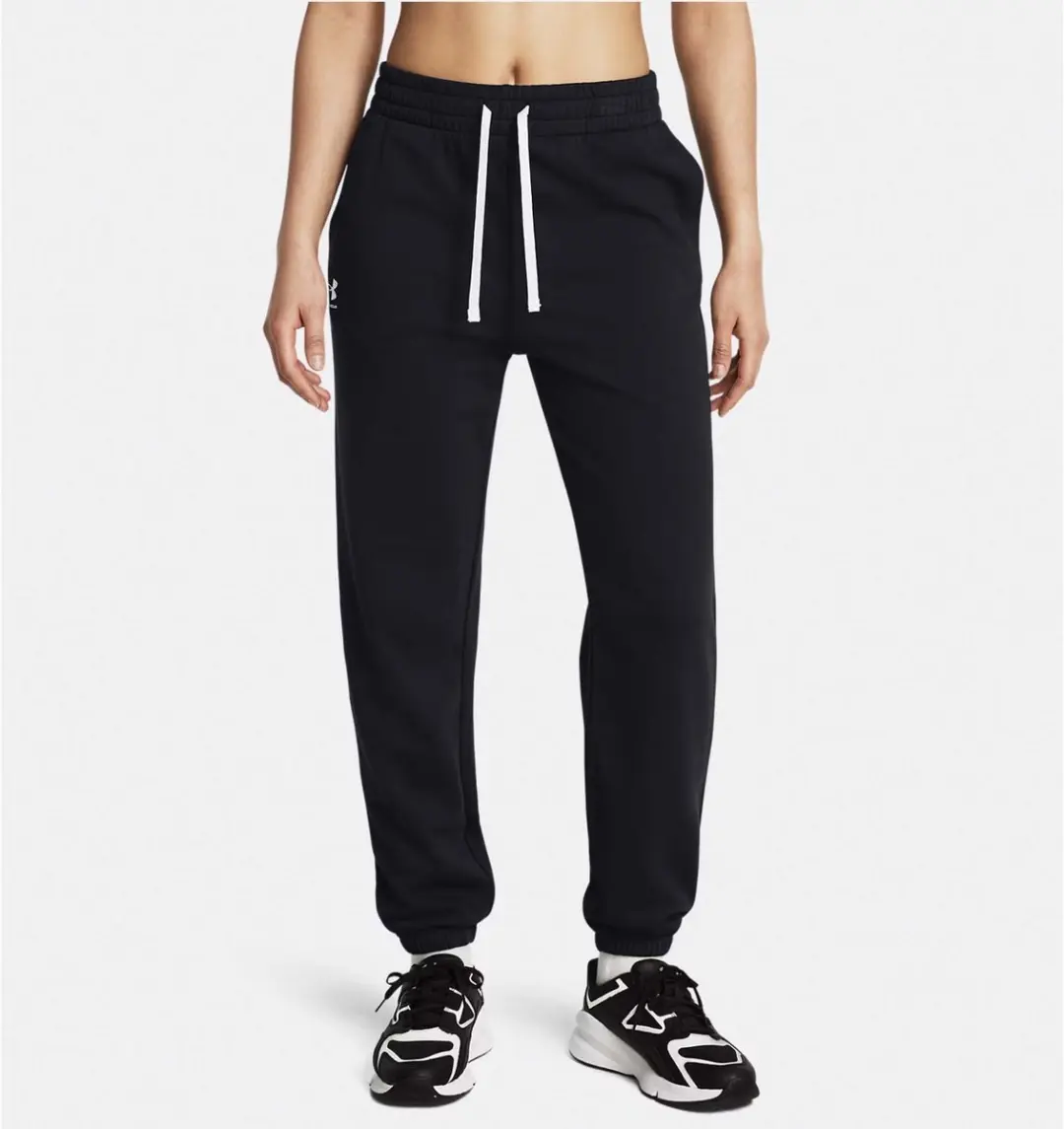 Under Armour UA Rival Terry Joggingbroek M - Zwart