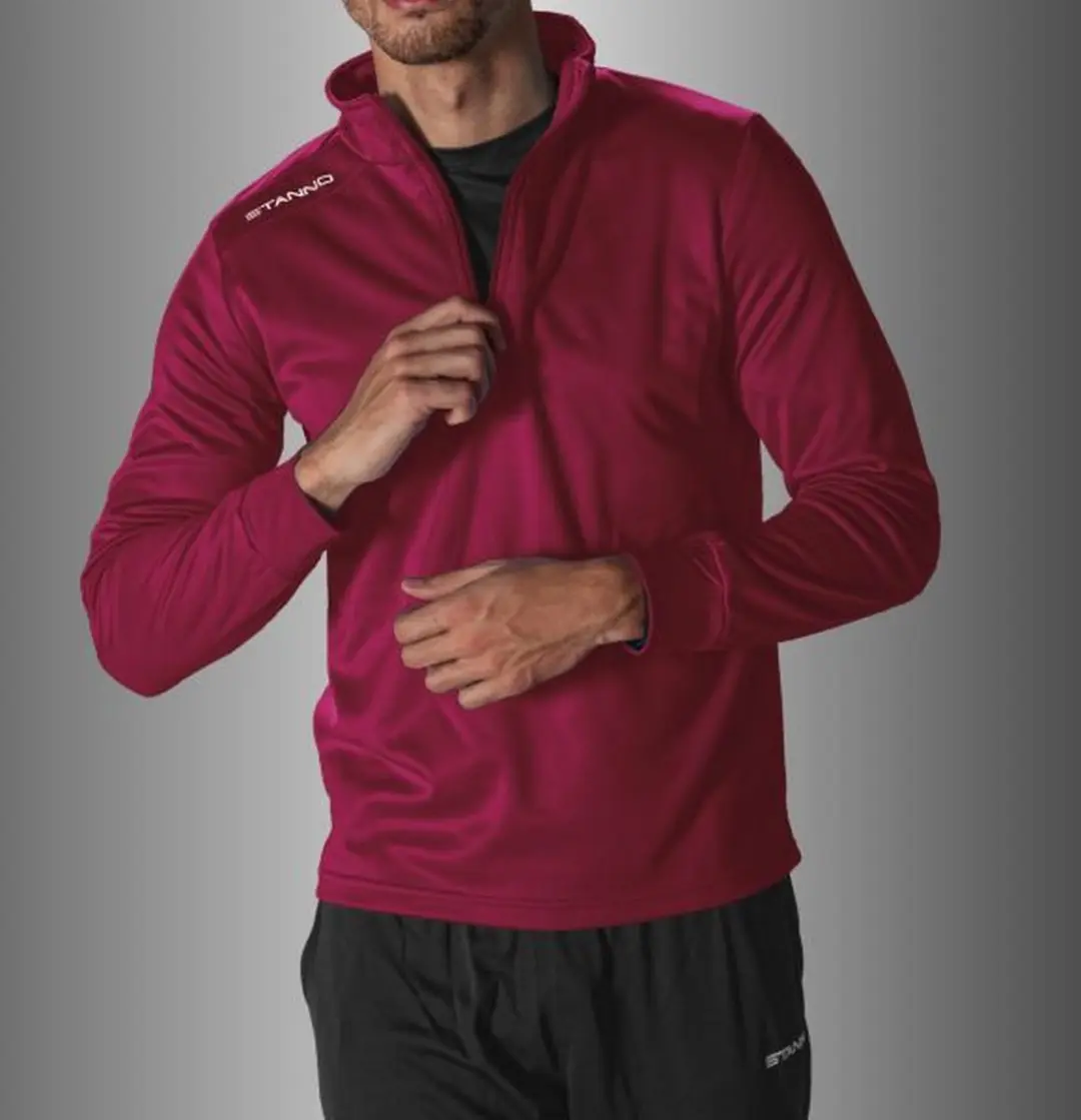 Stanno Field Half Zip Top 152 - Bordeaux Rood